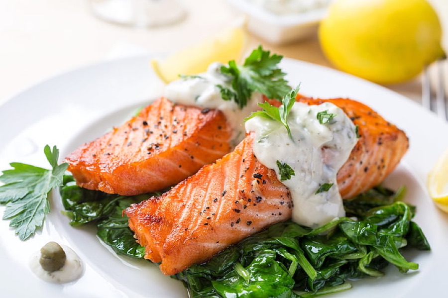 Salmon & Vegetables